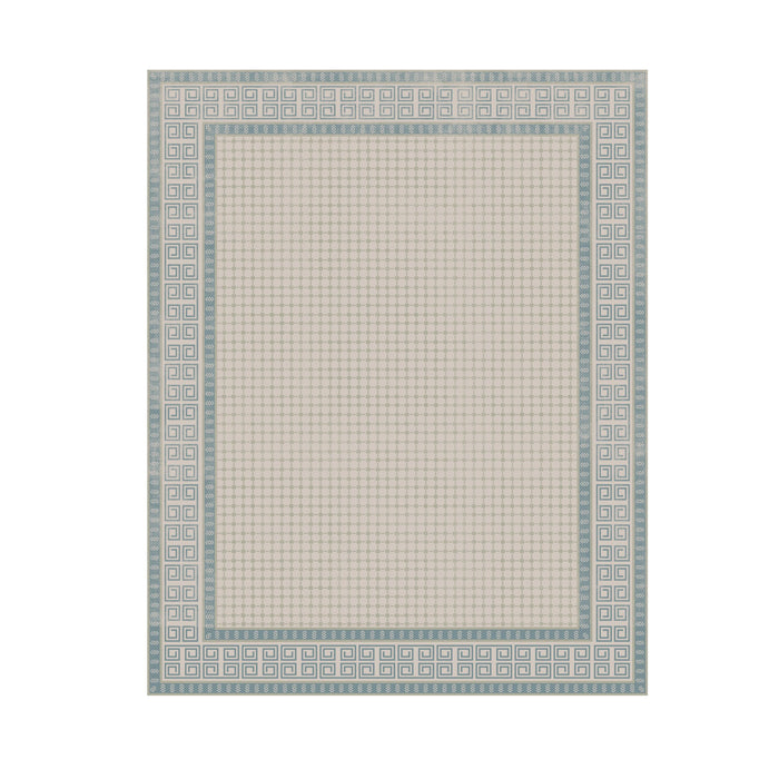 Paros Silky Soft Washable Rug 240x300cm Ocean