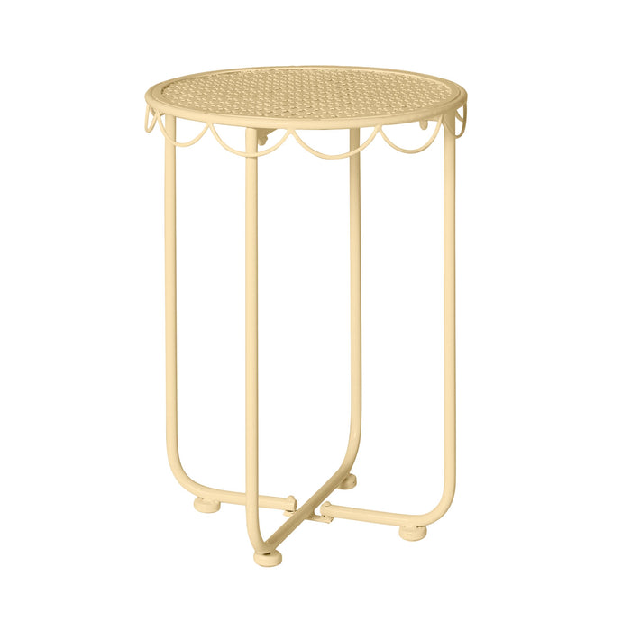 Bonnie Side Table 38cm Butter Yellow