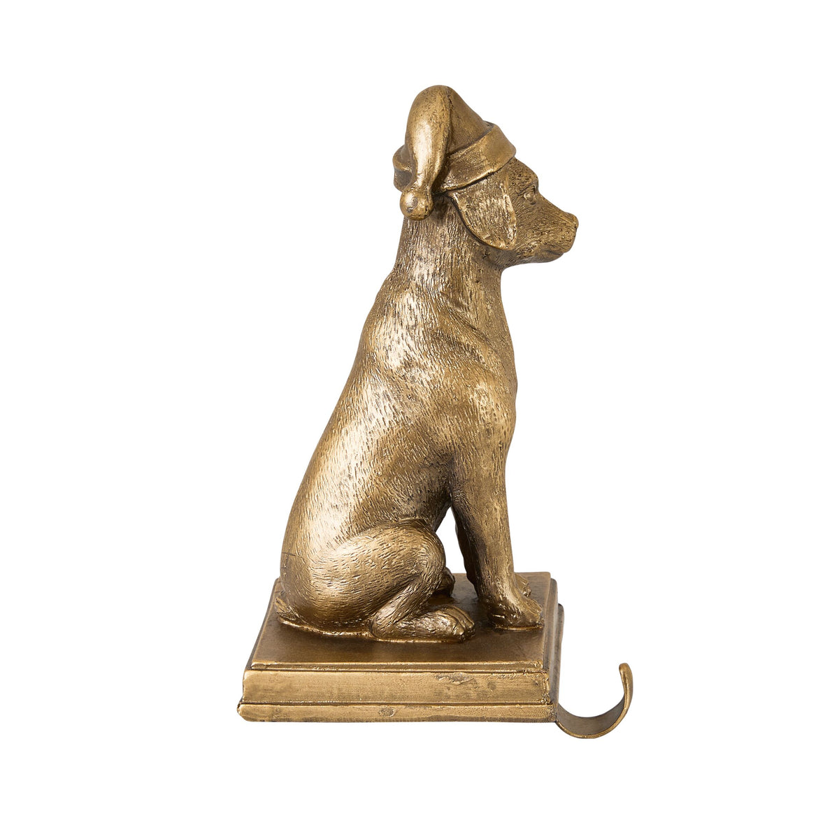 Heirloom Jolly Labrador Christmas Mantel Hook