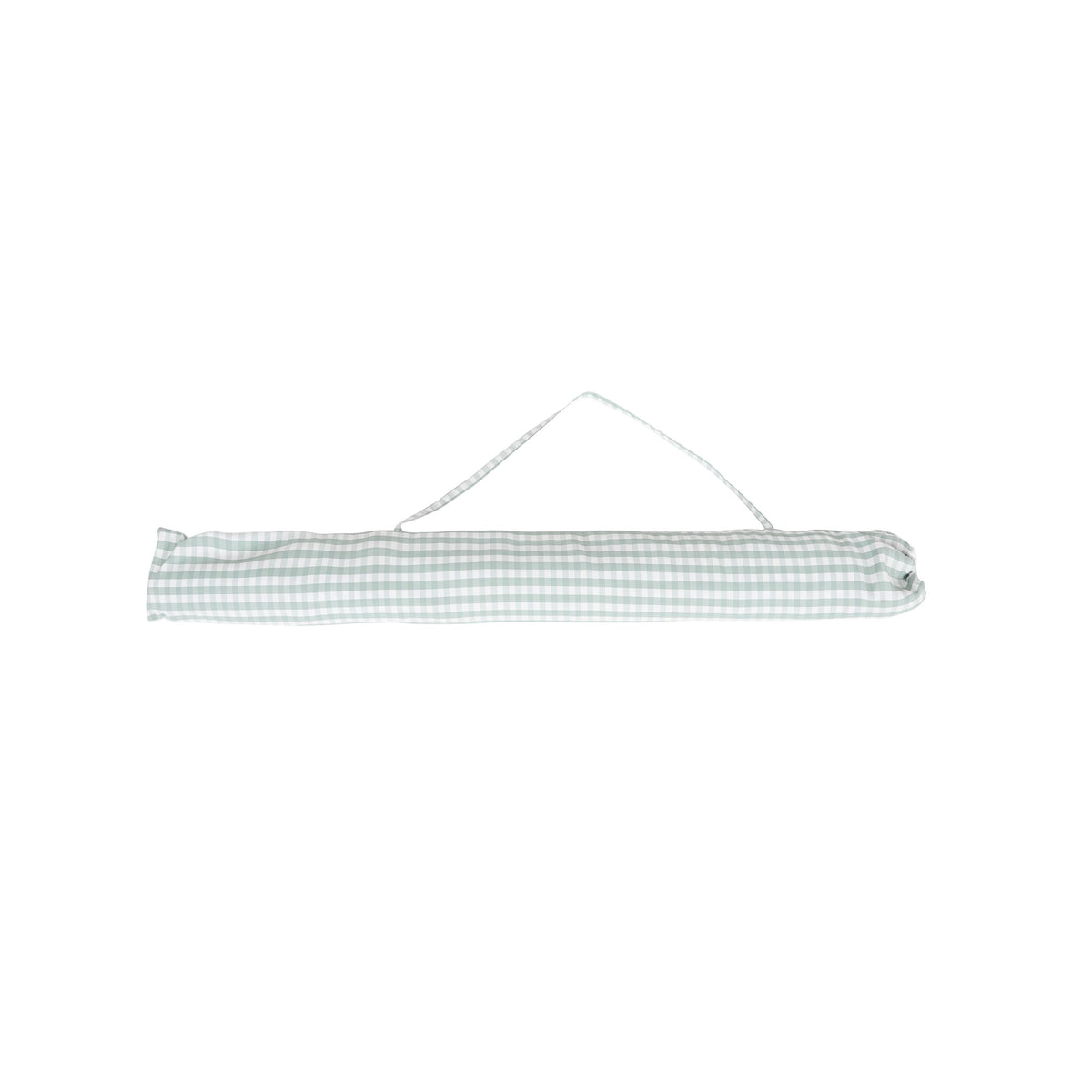 Amalfi Umbrella Scallop Edge Green/White Gingham