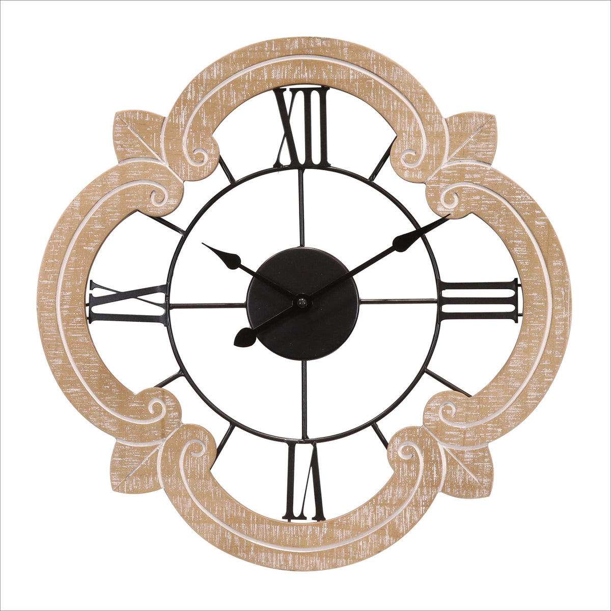 Florence Scroll Clock 40cm