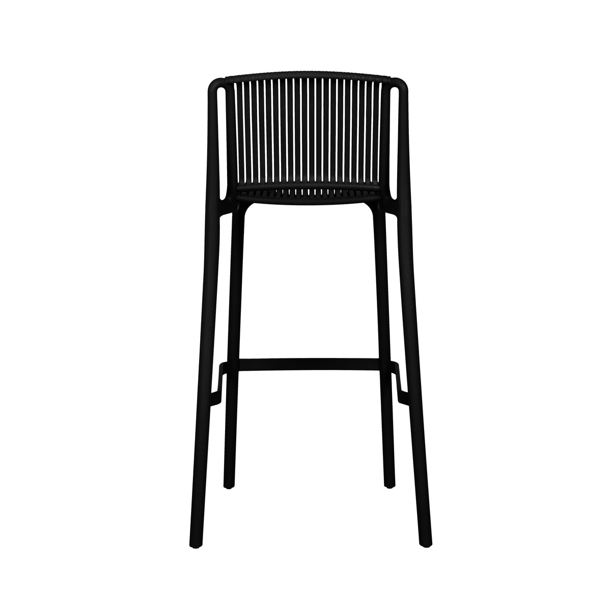 Lucco Bar Stool Black