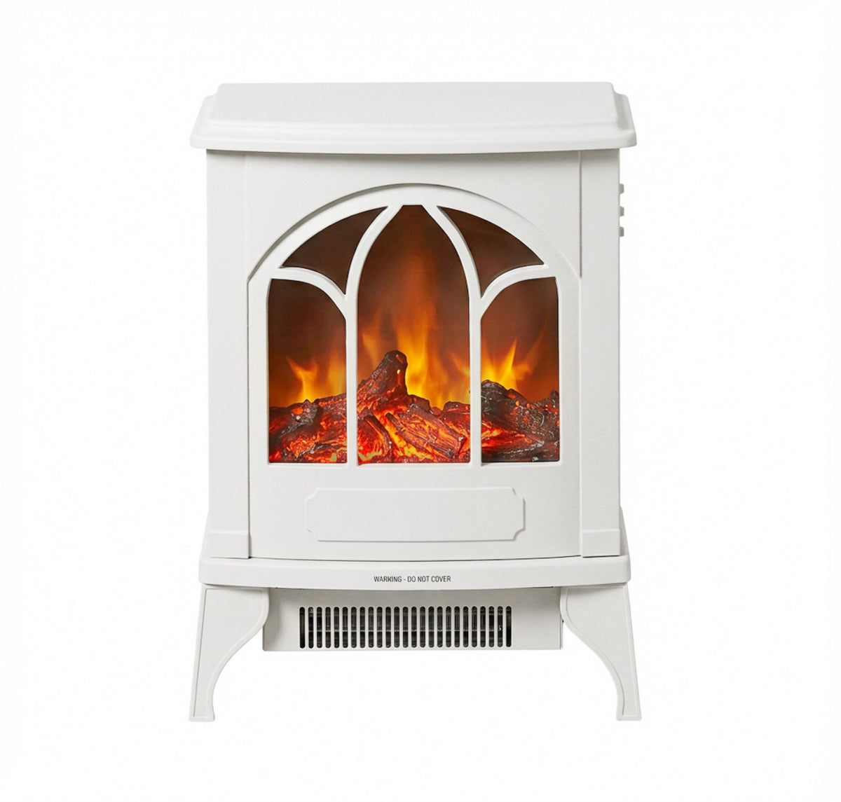 Bromley Electric Fireplace White