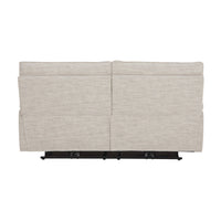 Dillon 3 Seater Recliner Natural Textured Slub