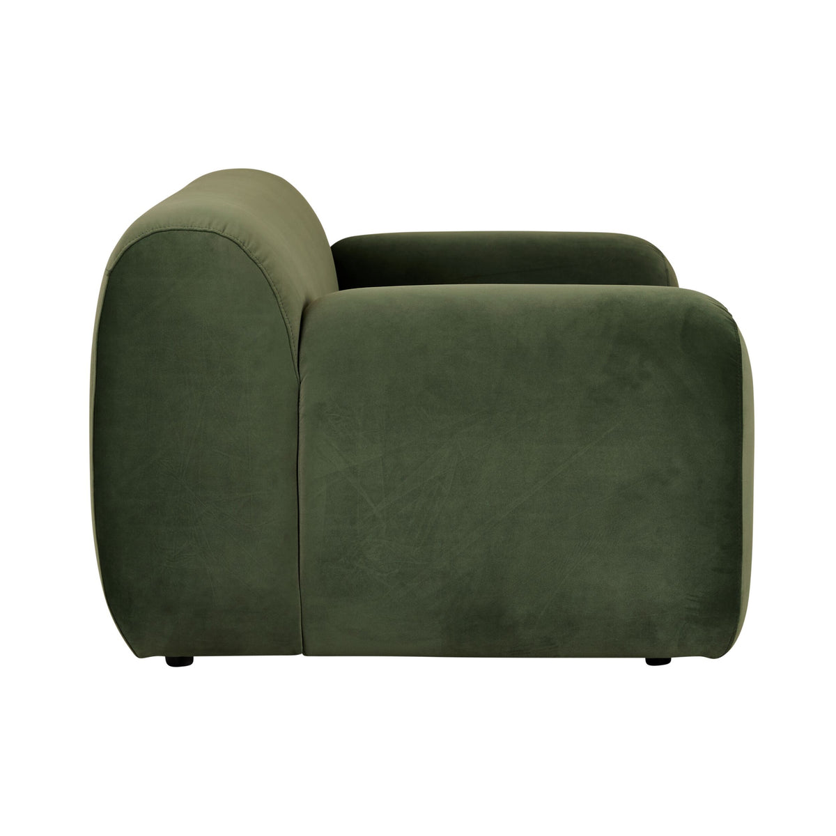 Alexis Velvet Armchair Eucalyptus