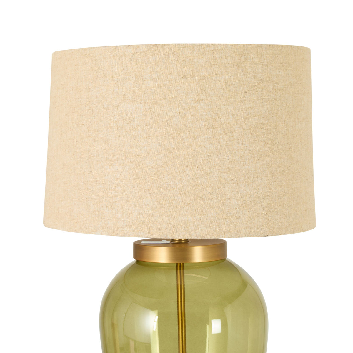 Verdant Glass Table Lamp Green 84cm
