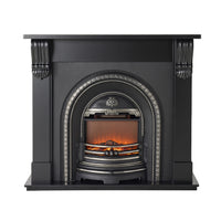 Belford Freestanding Mantel Black 126cm