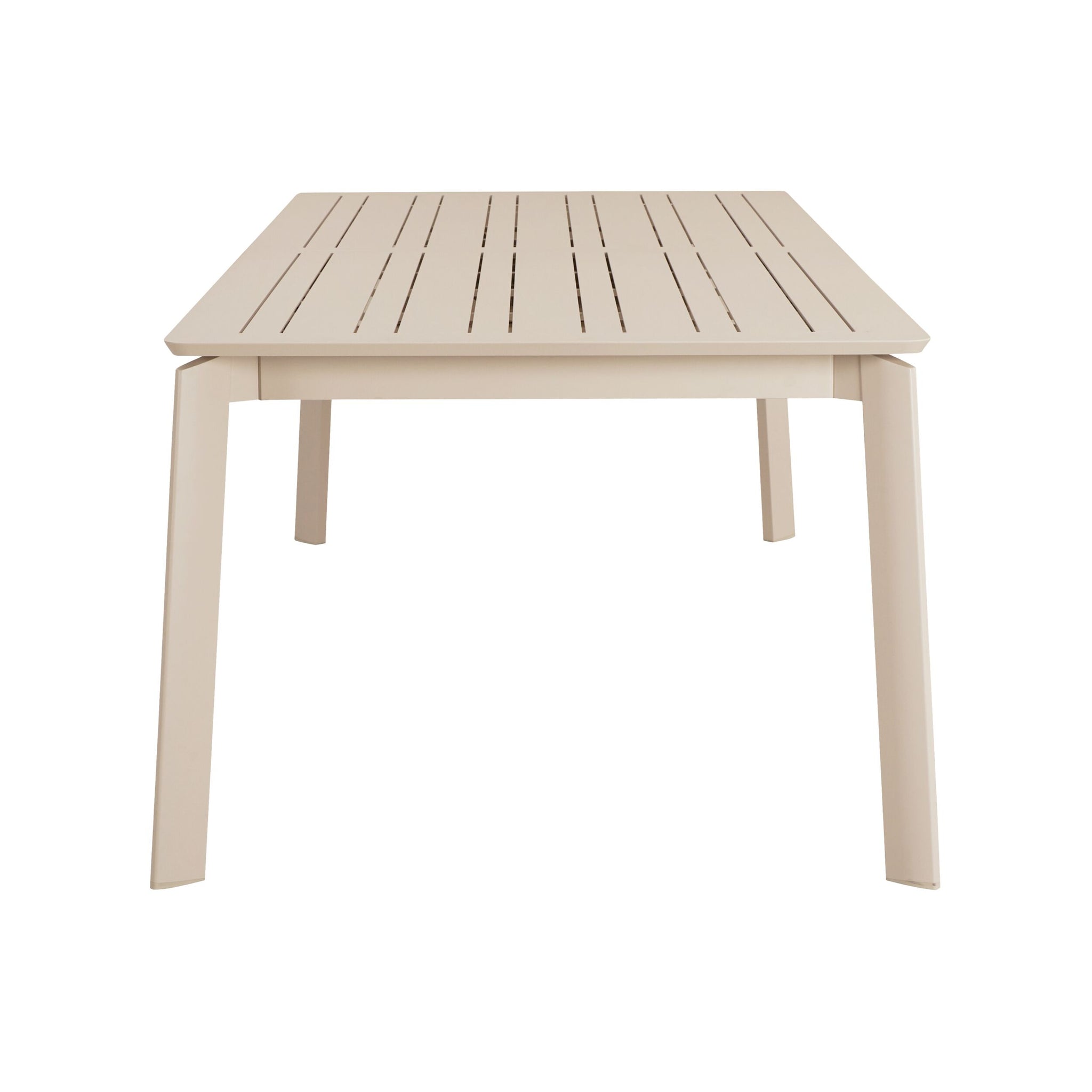 Santana Aluminium Dining Table 260cm (Extends to 370cm) Taupe
